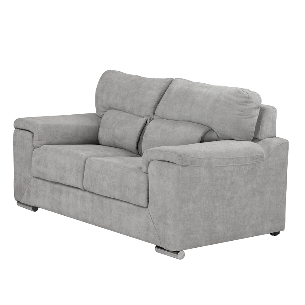 Foto 3 pulgar | Love Seat Trinity Kaizen Color Gris 2 Plazas