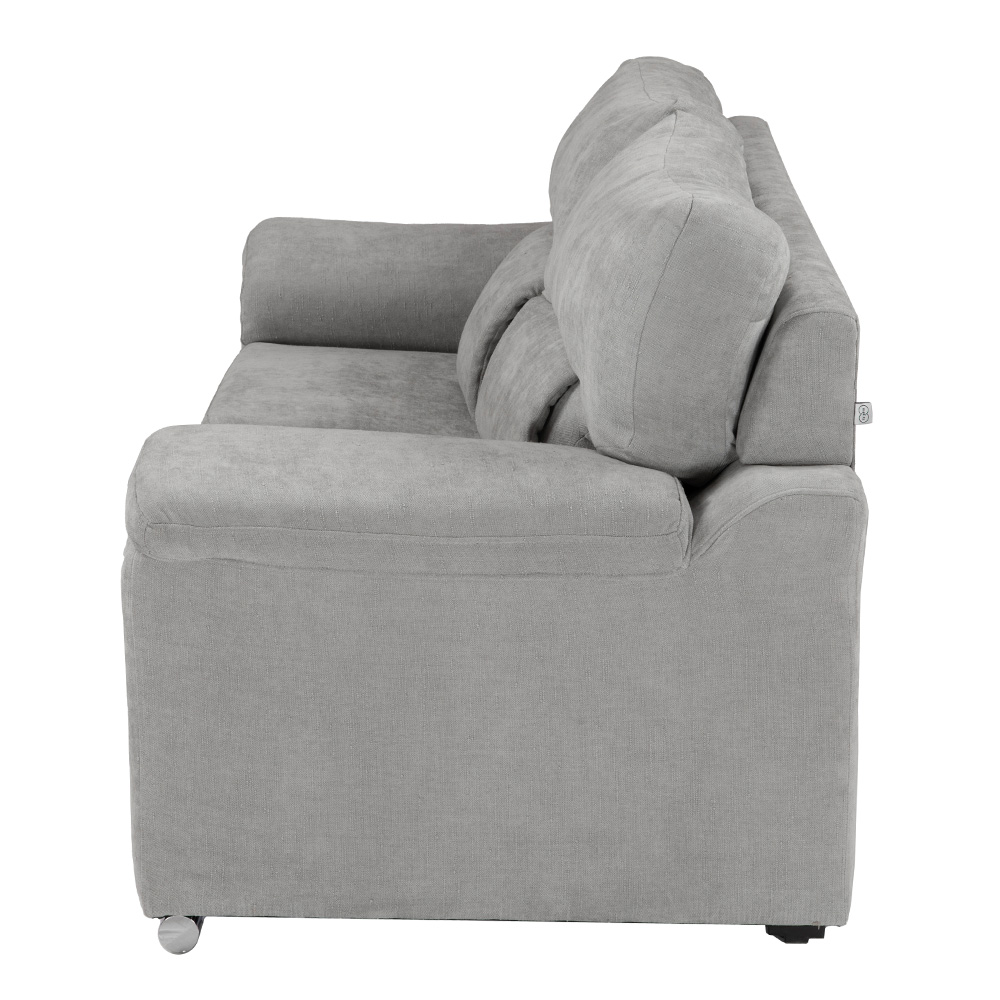 Foto 4 pulgar | Love Seat Trinity Kaizen Color Gris 2 Plazas