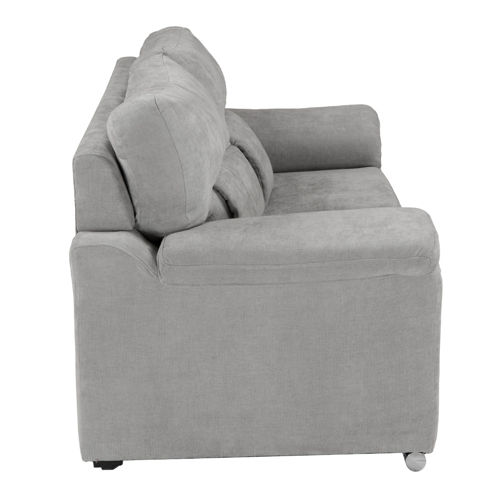 Foto 6 pulgar | Love Seat Trinity Kaizen Color Gris 2 Plazas