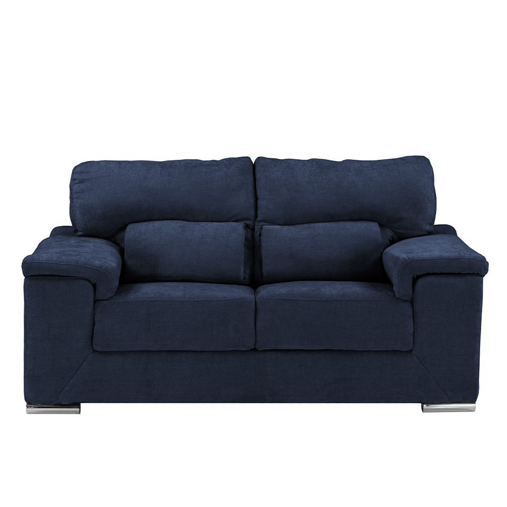 Foto 2 pulgar | Love Seat Trinity Kaizen Color Azul 2 Plazas