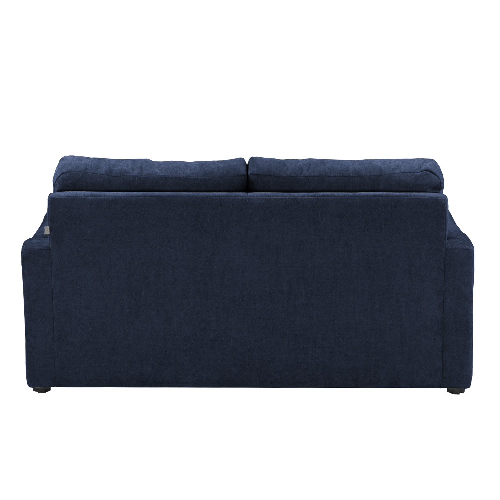 Foto 5 pulgar | Love Seat Trinity Kaizen Color Azul 2 Plazas