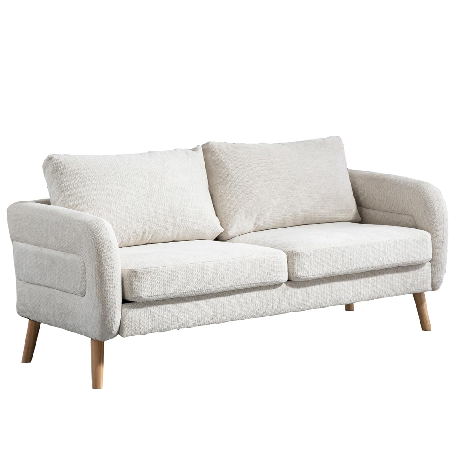 Foto 3 pulgar | Loveseat FurnitureR Foal Beige