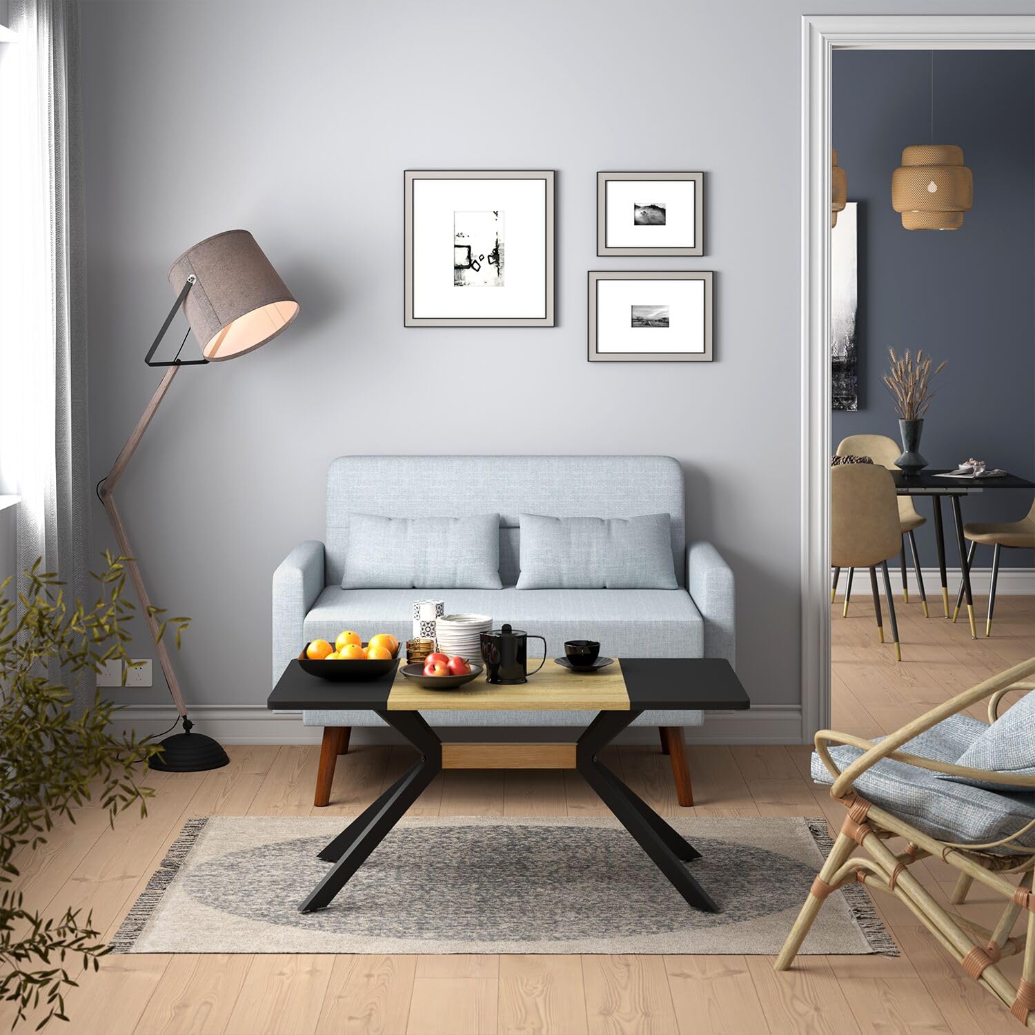 Foto 5 | Sofá Furniturer Ania Gris