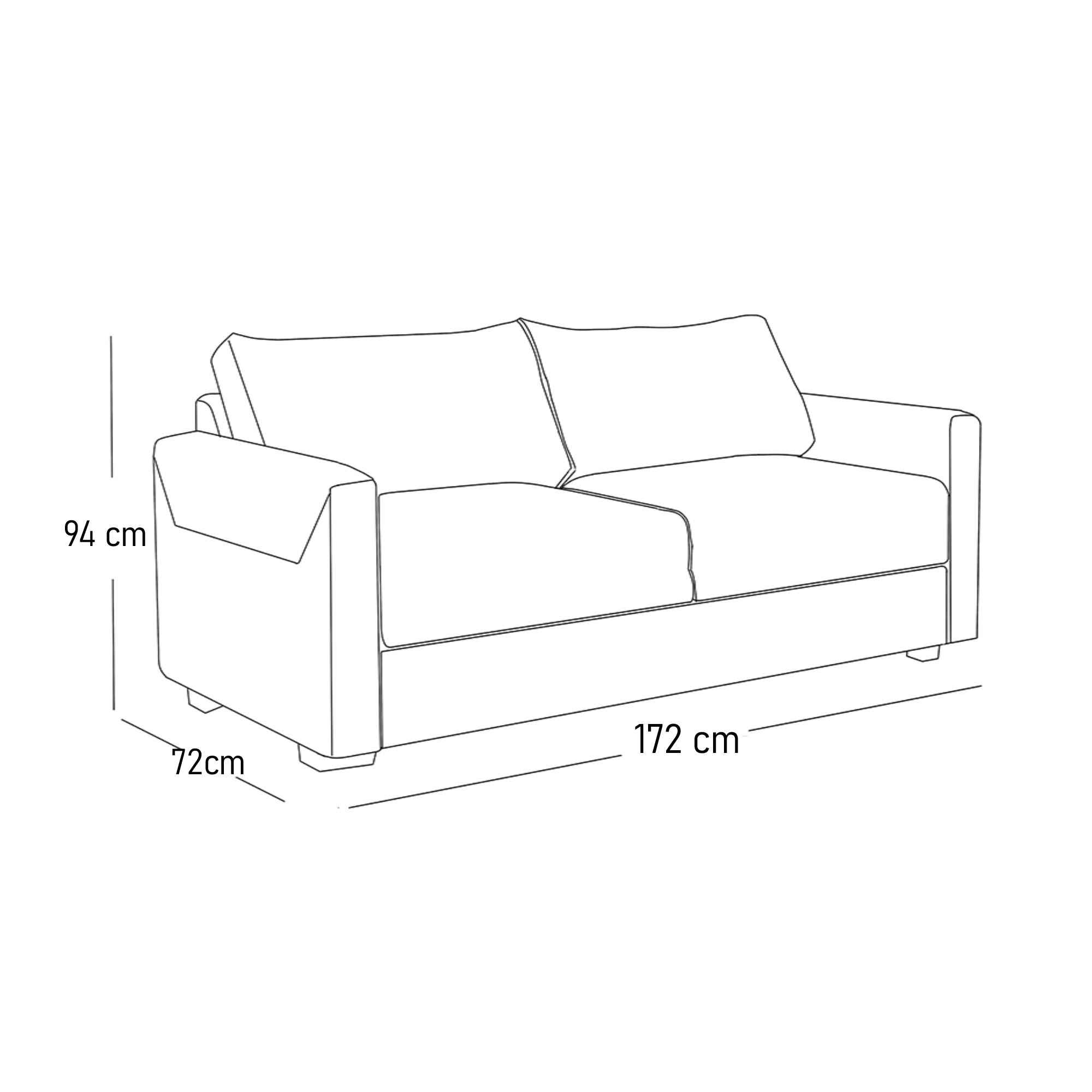 Foto 4 | Love Seat  Con Brazos Ikasa