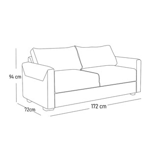 Foto 4 | Love Seat Con Brazos Ikasa
