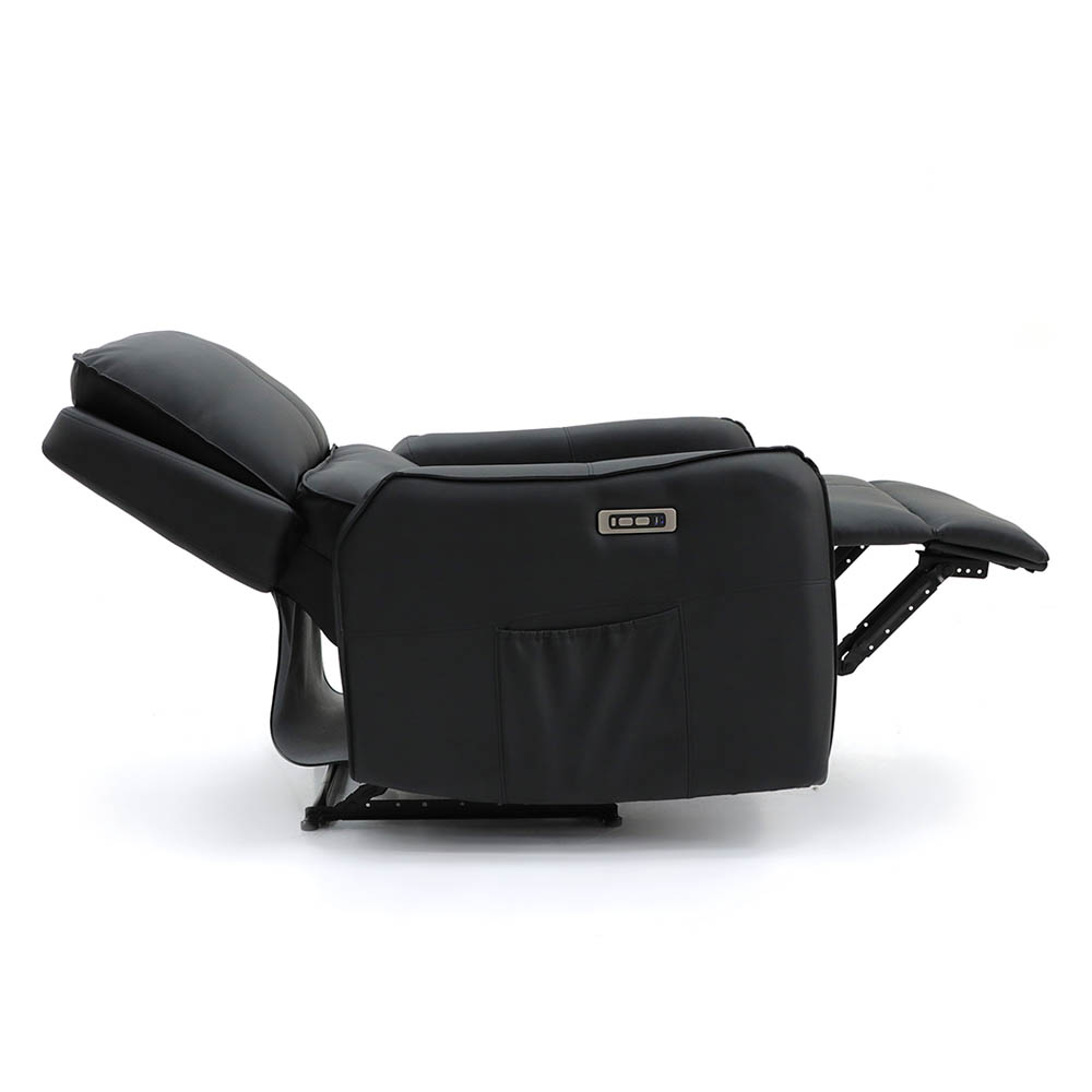 Foto 5 pulgar | Sillón Reposet Reclinable Eléctrico con Masajeador Vanlig Quebec Negro