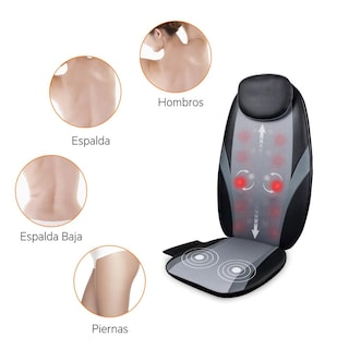 Foto 4 | Masajeador de Espalda Life&Care Negro con Calor