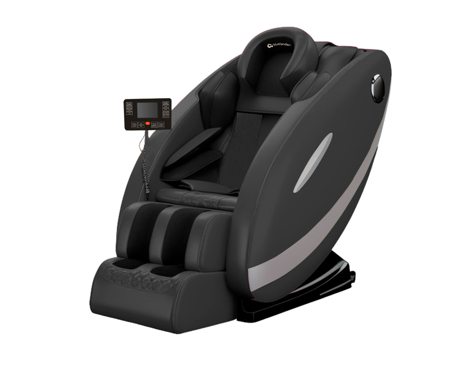 Sillón Eléctrico De Masaje Gravedad Cero De Cuerpo Completo Negro Bluelander