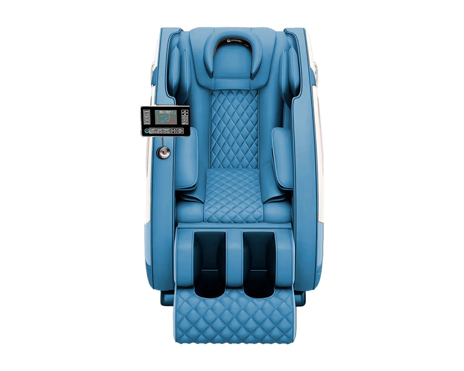 Foto 3 pulgar | Sillón Eléctrico De Masaje Gravedad Cero De Cuerpo Completo Azul Bluelander