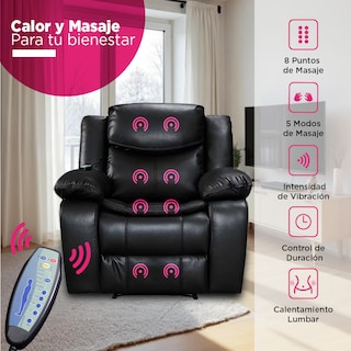 Foto 4 | Sillon Reposet Burgo Negro