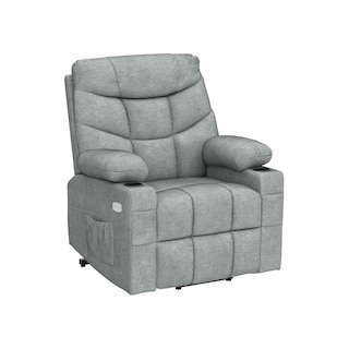 Foto 1 | Sillon Reposet Electrico Reclinable Con Masaje Weimar Gris