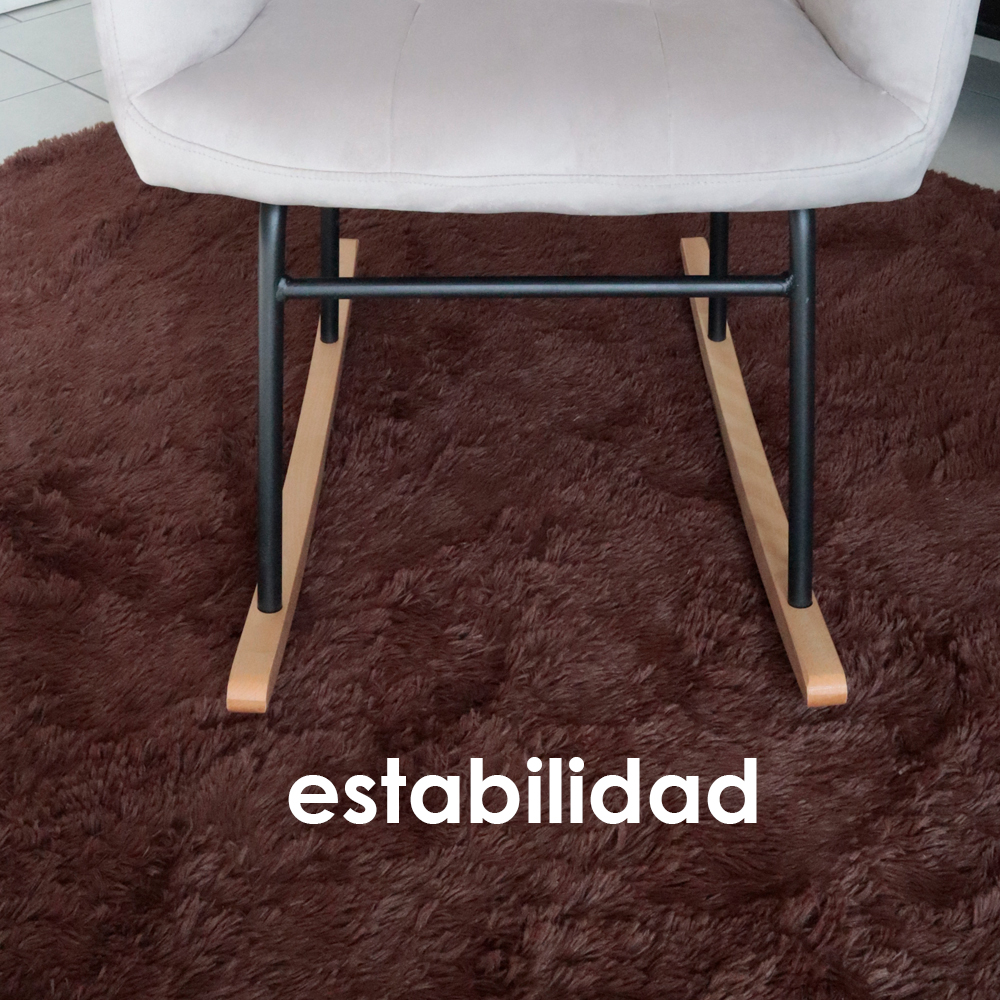 Foto 7 pulgar | Sillón Mecedora Iliosinnova color Gris