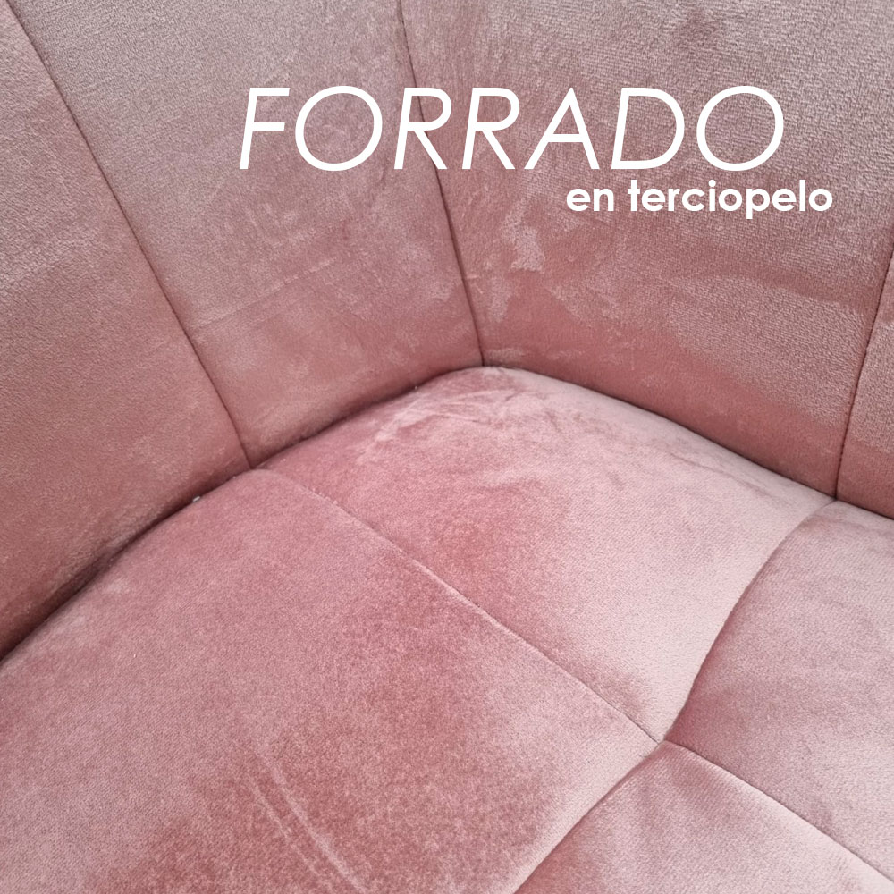 Foto 4 pulgar | Sillon Mecedora Ilios Innova London/rosa Color Rosa