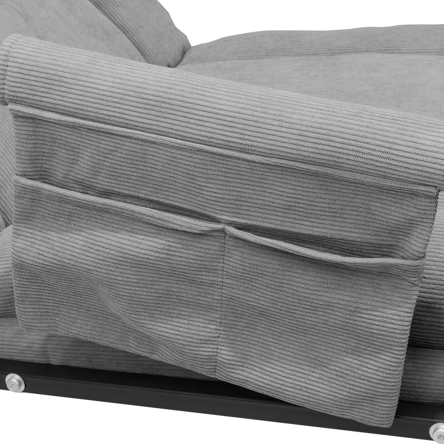 Foto 4 | Mecedora Reclinable Bossa Sloga Gris Oscuro