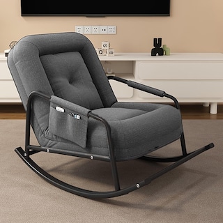 Foto 7 | Mecedora Reclinable Bossa Sloga Gris Oscuro