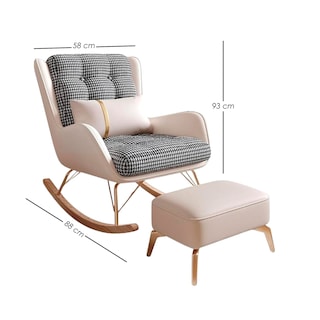 Foto 2 | Ilios Innova | Silla Mecedora: Diseño Ergonómico con Cojín Incluido