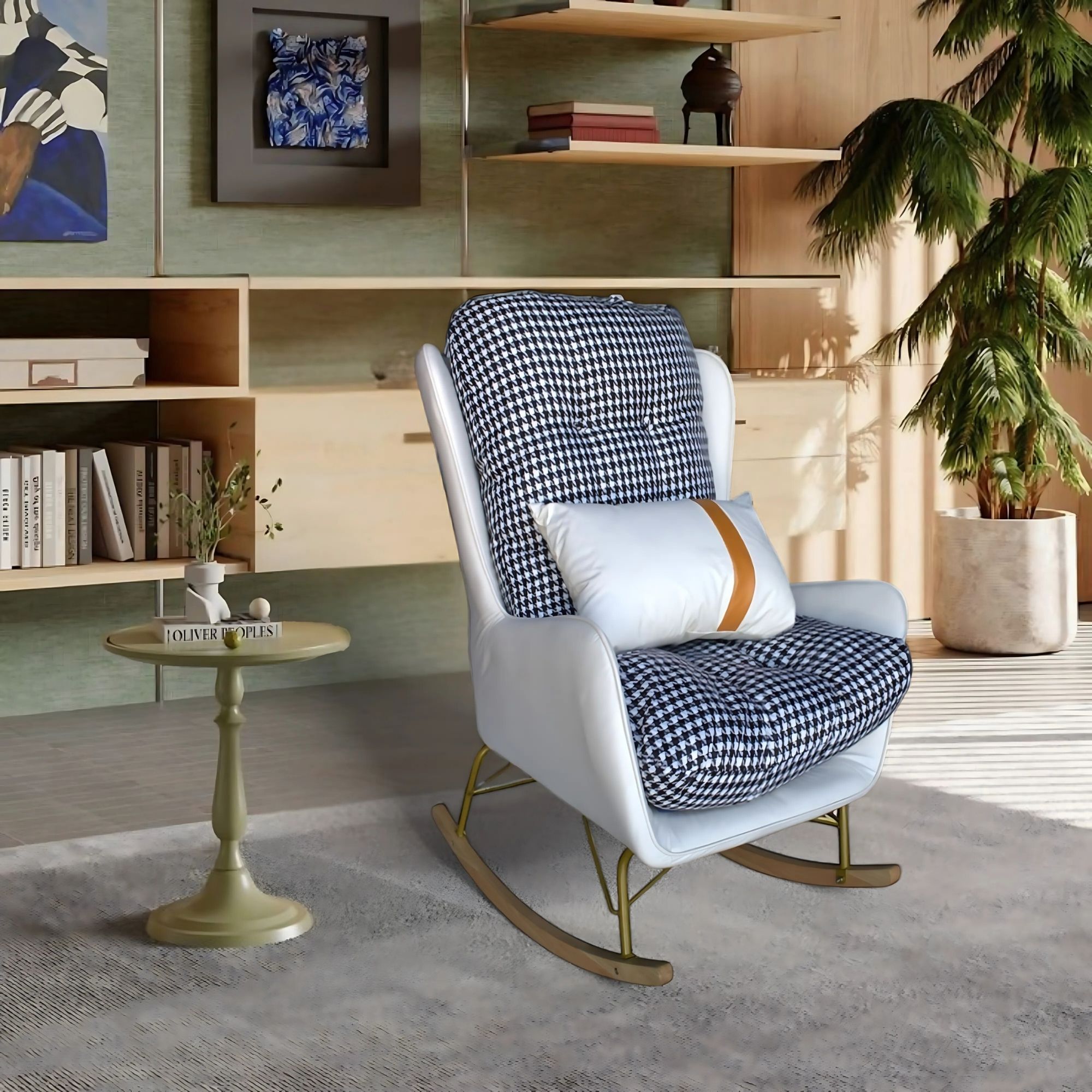 Foto 6 pulgar | Ilios Innova | Silla Mecedora: Diseño Ergonómico con Cojín Incluido