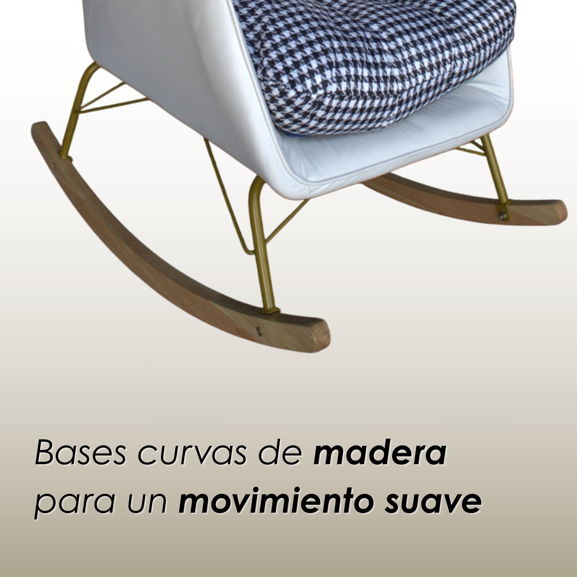 Foto 7 | Ilios Innova | Silla Mecedora: Diseño Ergonómico con Cojín Incluido