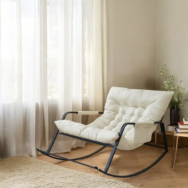 Foto 5 | Silla Mecedora Ilios Innova Oslo Color Beige