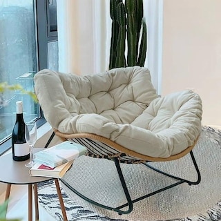 Foto 4 | Ilios Innova | Silla Mecedora Acojinada Moderna Con Cojín