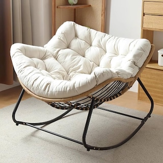 Foto 5 | Ilios Innova | Silla Mecedora Acojinada Moderna Con Cojín