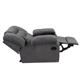 Foto 6 | Sillón Trinity Bumers Reclinable Mecedora Color Gris Oscuro