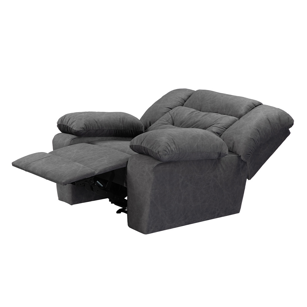Foto 8 pulgar | Sillón Trinity Bumers Reclinable Mecedora Color Gris Oscuro