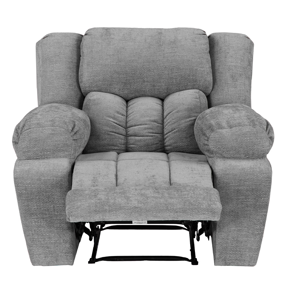 Foto 3 pulgar | Sillón Trinity Rexons Reclinable Mecedora Color Gris Oscuro
