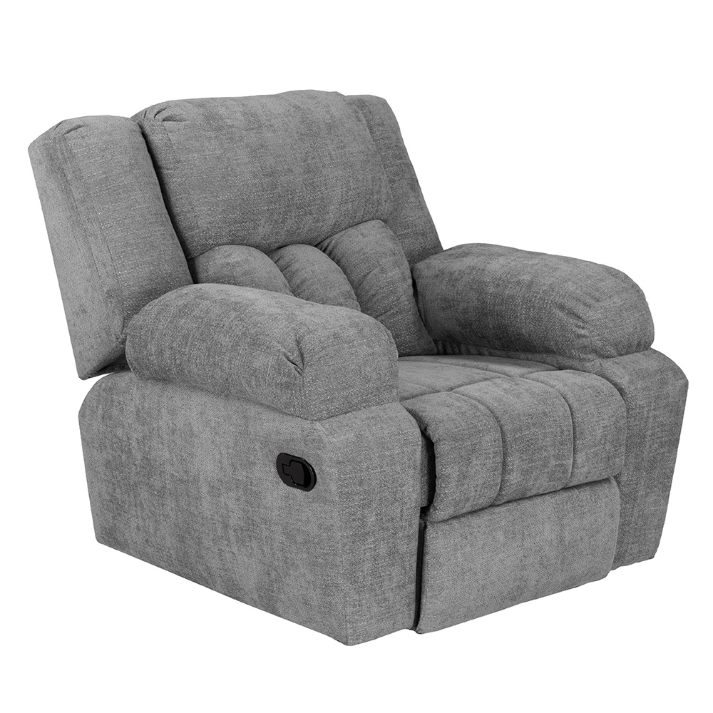 Foto 4 pulgar | Sillón Trinity Rexons Reclinable Mecedora Color Gris Oscuro