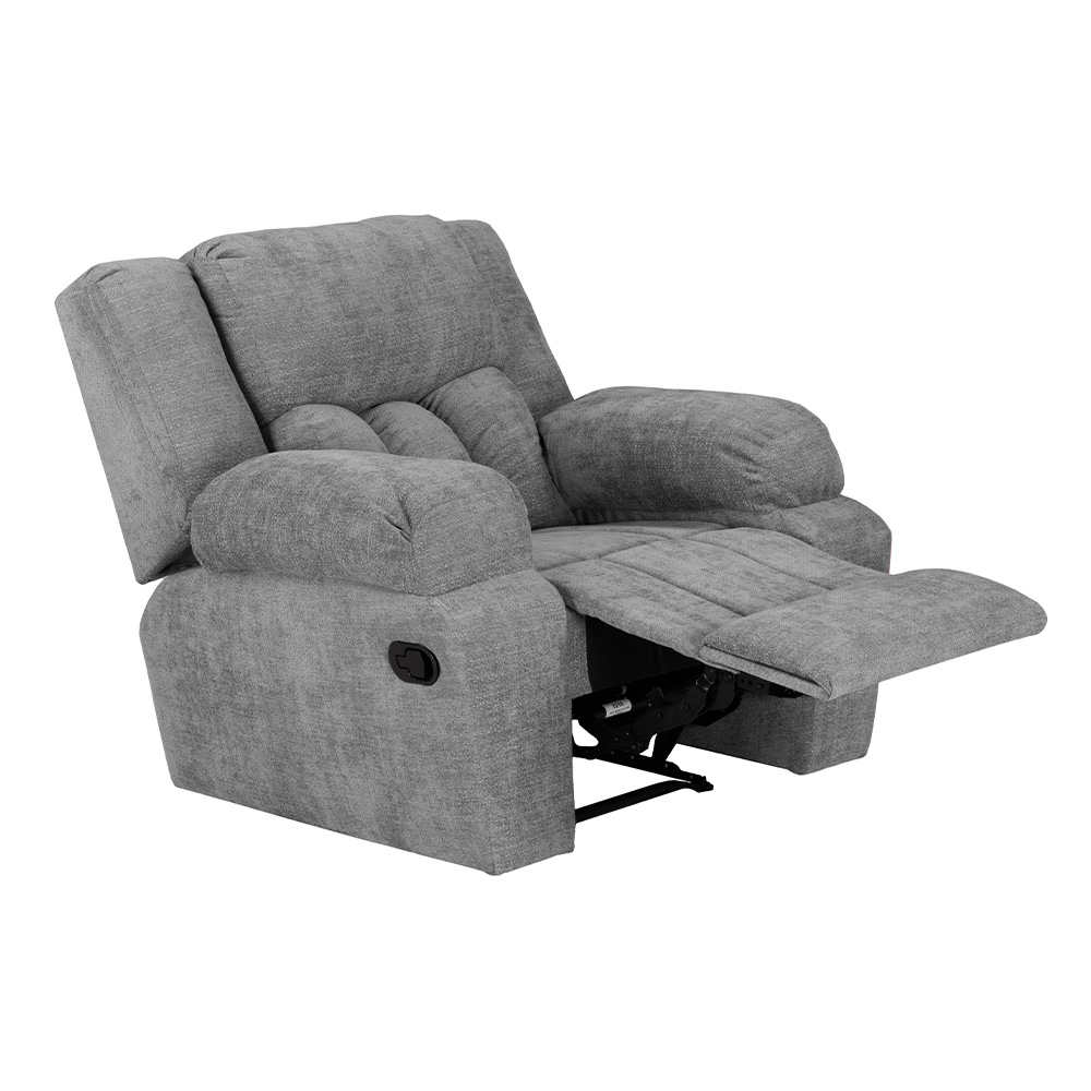 Foto 4 | Sillón Trinity Rexons Reclinable Mecedora Color Gris Oscuro
