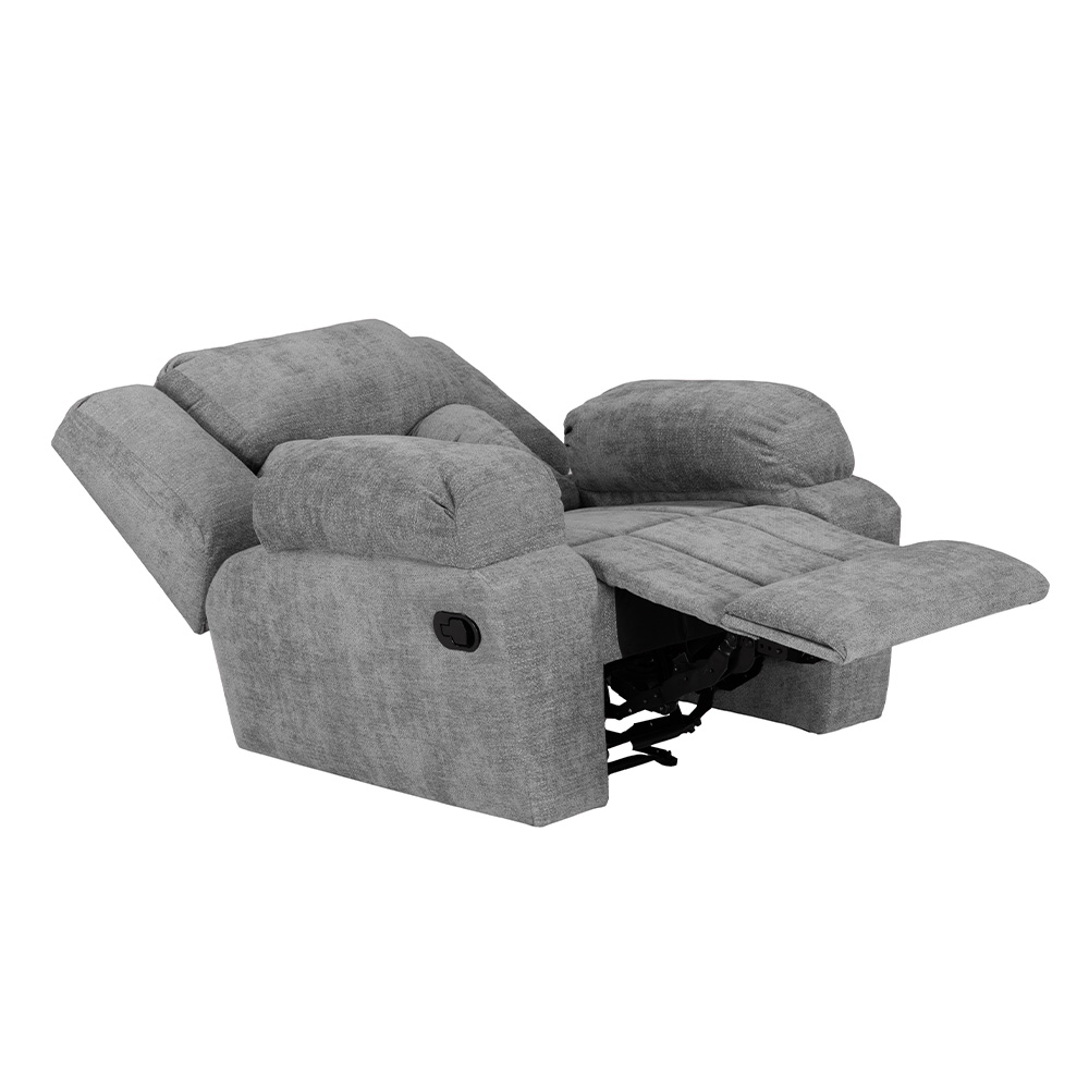 Foto 6 | Sillón Trinity Rexons Reclinable Mecedora Color Gris Oscuro