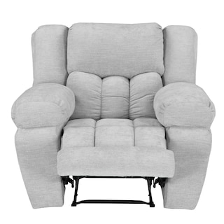 Foto 2 | Sillón Trinity Rexons Reclinable Mecedora Color Gris Plata
