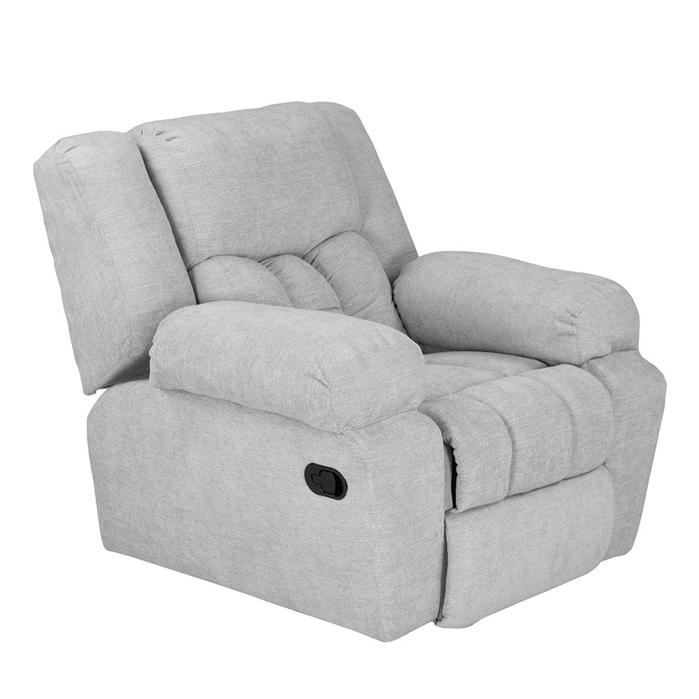 Foto 5 pulgar | Sillón Trinity Rexons Reclinable Mecedora Color Gris Plata