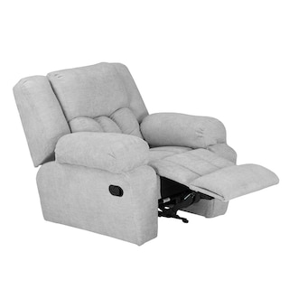 Foto 5 | Sillón Trinity Rexons Reclinable Mecedora Color Gris Plata