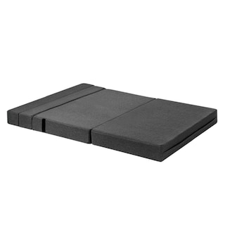 Foto 5 | Sofá Cama 2 En 1 Sillón Matrimonial y Colchón Plegable Gris