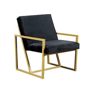 Foto 1 | Sillón Ocasional Hulton Negro Blue Room Negro