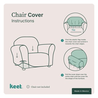 Foto 4 | Funda Microgamuza para Sillon Infantil