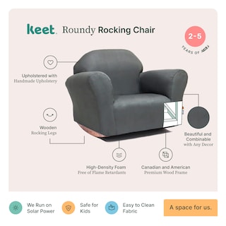 Foto 4 | Sillón Mecedora en Microsuede para el Desarrollo Sensorial