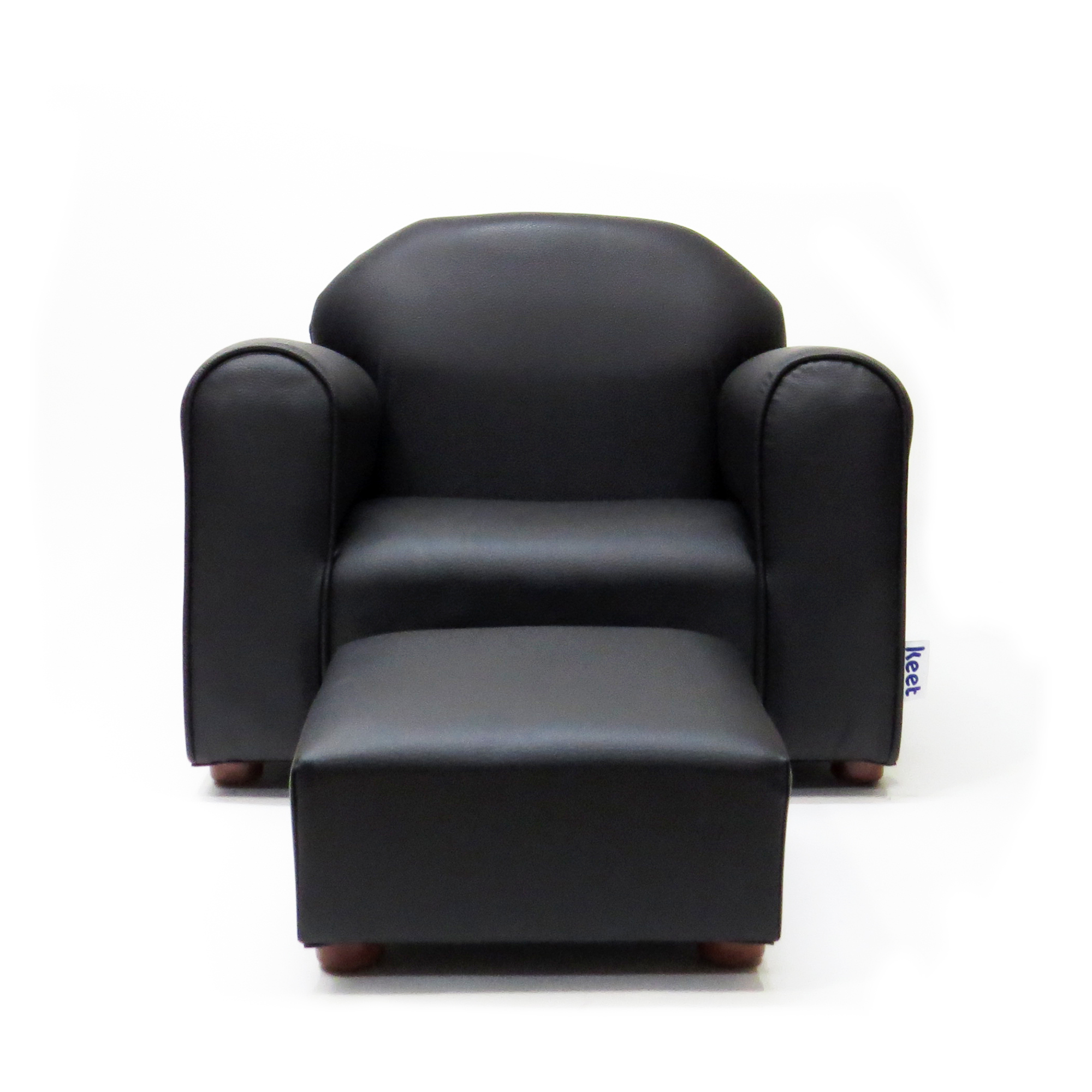 Sillón Keet Vynil Negro