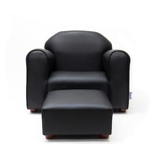Foto 1 | Sillón Keet Vynil Negro