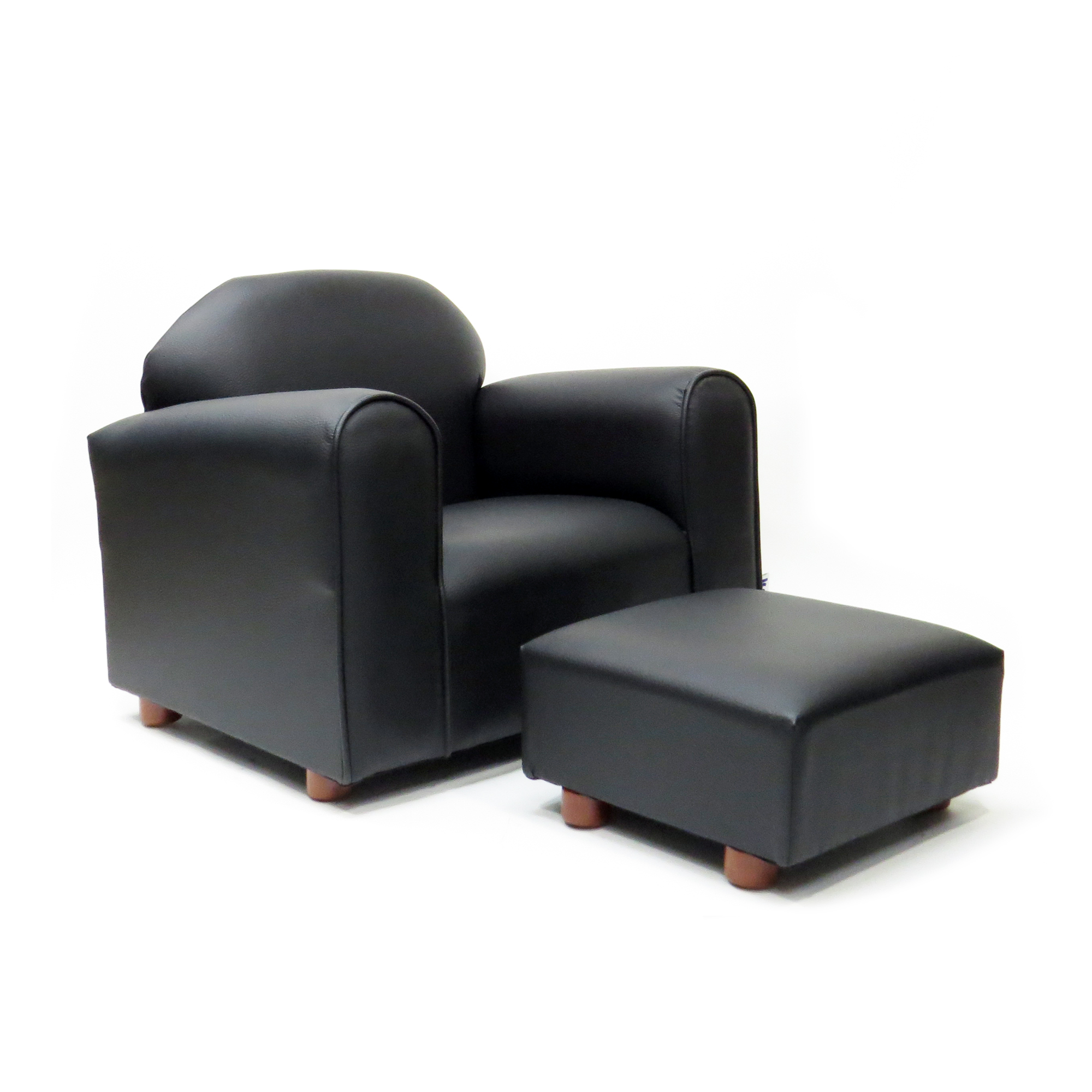 Foto 3 pulgar | Sillón Keet Vynil Negro