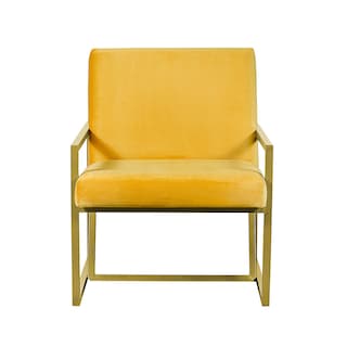 Foto 2 | Sillón Ocasional Hulton Blue Room Amarillo