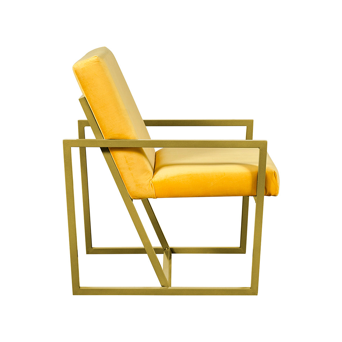 Foto 4 pulgar | Sillón Ocasional Hulton Blue Room Amarillo