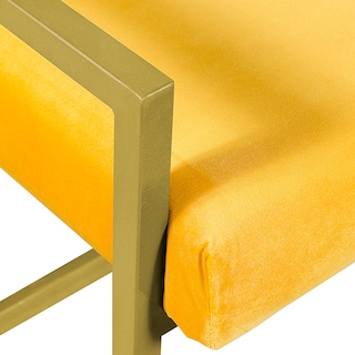 Foto 5 | Sillón Ocasional Hulton Blue Room Amarillo