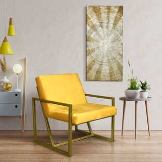 Foto 6 | Sillón Ocasional Hulton Blue Room Amarillo