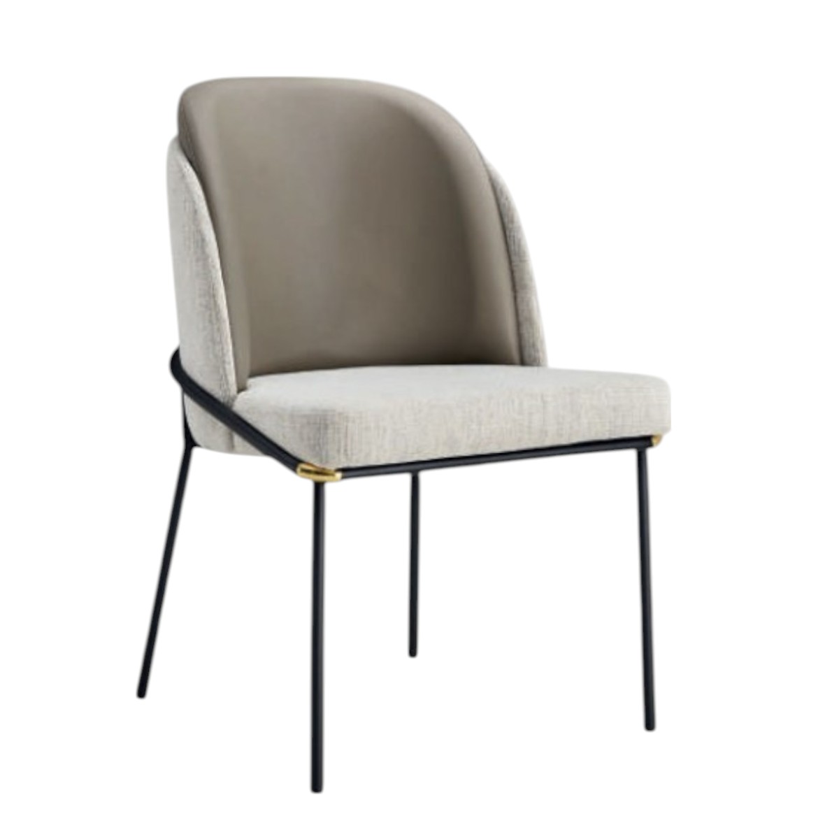Foto 1 | Silla Hank  Pu/tela Gris