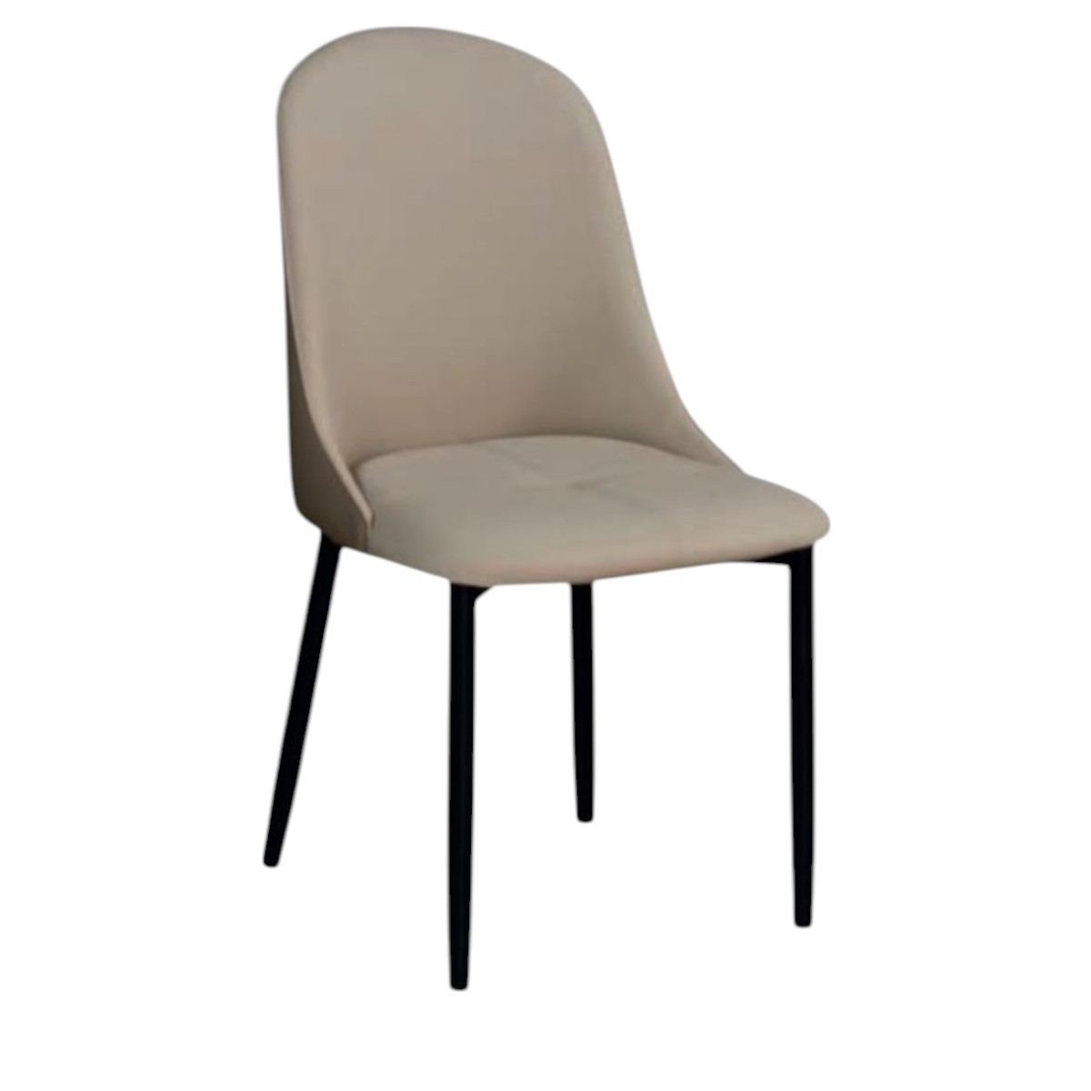 Foto 2 pulgar | Silla Bicolor Eliot Beige