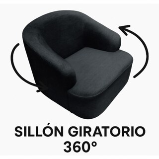 Foto 4 | Sillón Ángel Negro