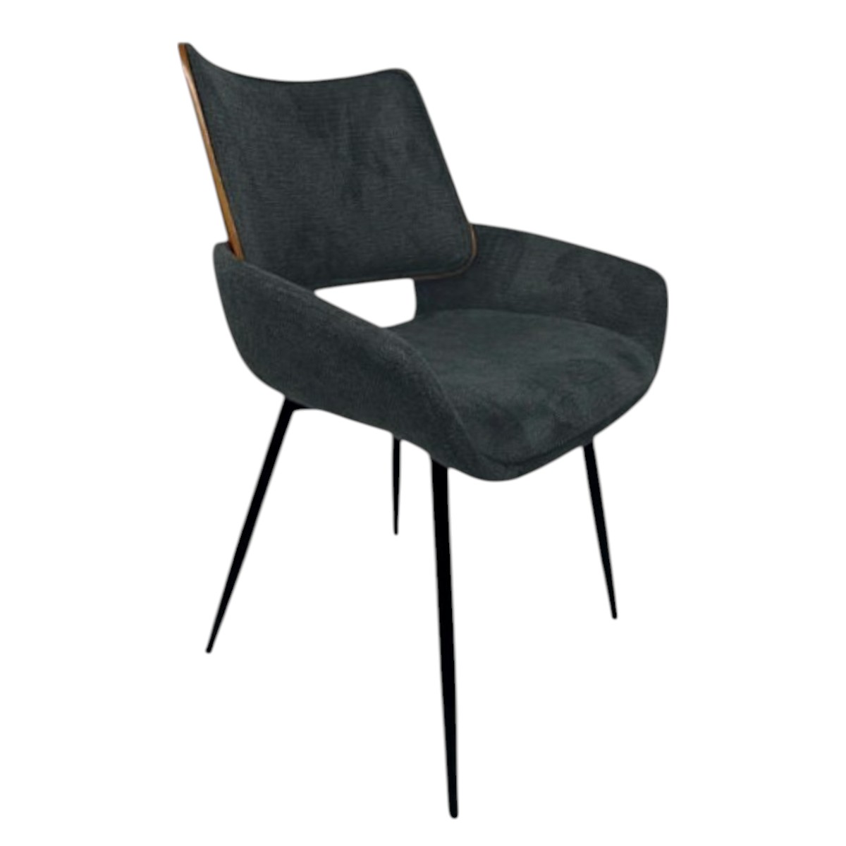 Silla  Aaron Gris Oxford