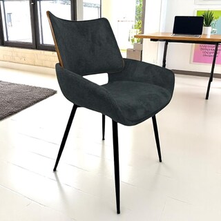 Foto 2 | Silla Aaron Gris Oxford
